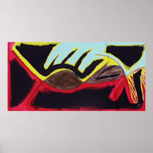 Póster "En la mente" por Tyler Mahaffy (Frente)