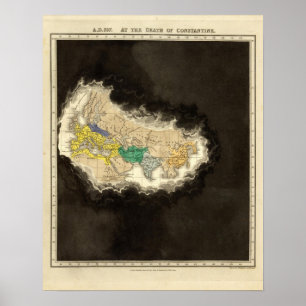 Póster En la muerte del ANUNCIO de Constantina 337