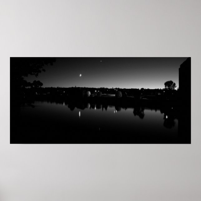 Póster En la noche (Frente)