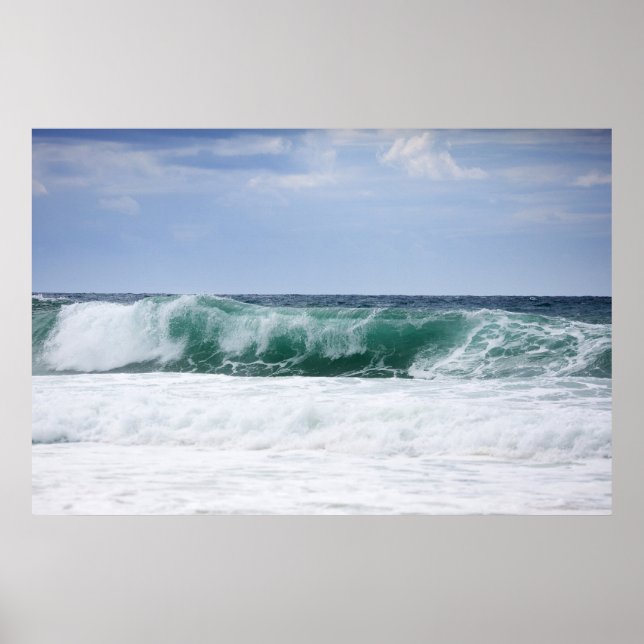 Póster En la ola (Frente)