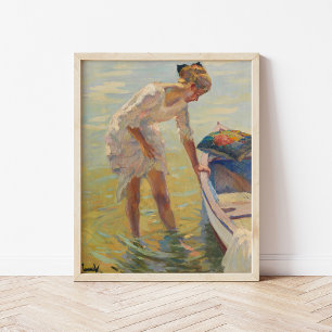 Póster En la orilla   Edward Cucuel