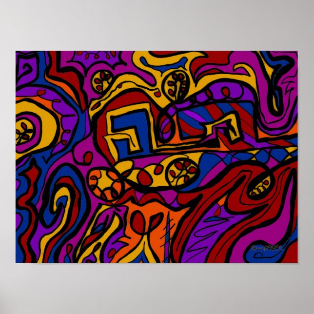 Póster En la pared (Frente)