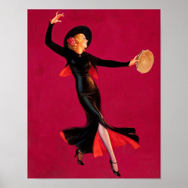 Póster En la pintura destacada - Edward Mason Eggleston (Frente)