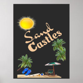Póster En La Playa
