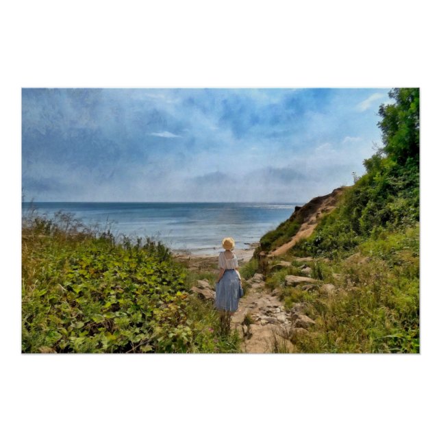 Póster En la playa (Anverso)
