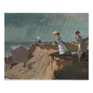 Póster En la playa, Nueva Jersey, arte bonito