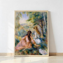 En la pradera, Pierre-Auguste Renoir