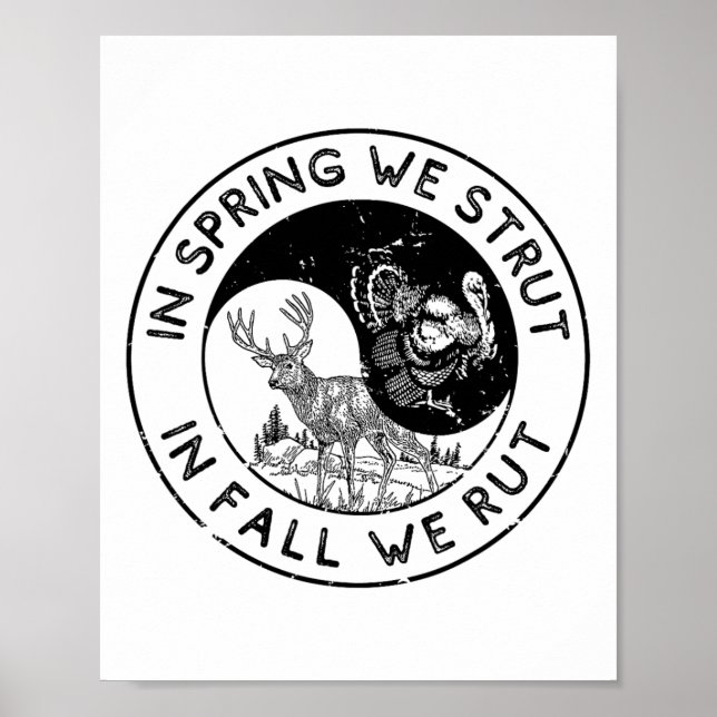 Póster En La Primavera Empezamos En La Caída Rut Estacion (Frente)