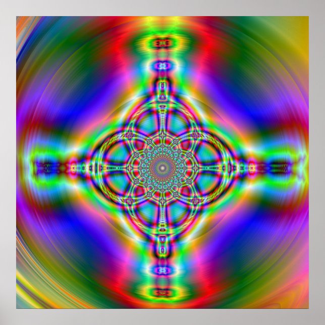 Póster "En la profunda conciencia subyacente" (Frente)