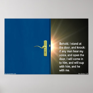 Póster En La Puerta