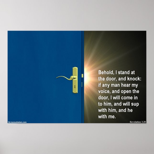 Póster En La Puerta (Frente)