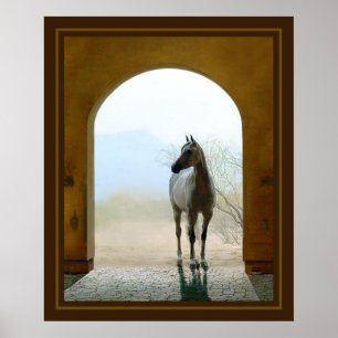 Póster En la puerta de la parada