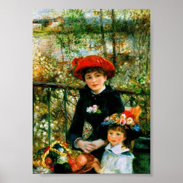 Póster En la terraza de Renoir (Frente)