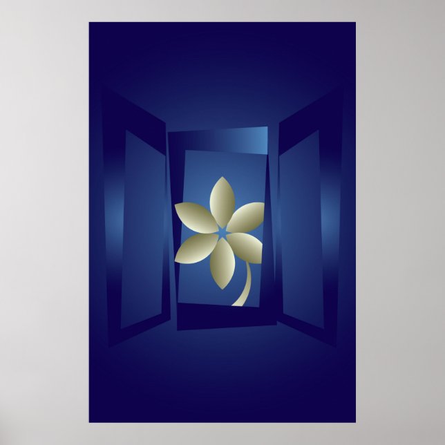 Póster en la ventana (Frente)