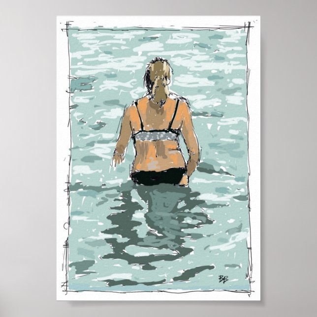 Póster En las Bahamas. (Frente)