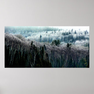 Póster En las colinas de invierno que imprimo