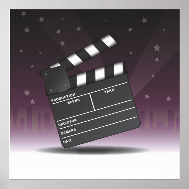 Póster En las películas (Frente)