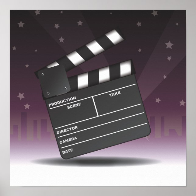 Póster En las películas (Frente)