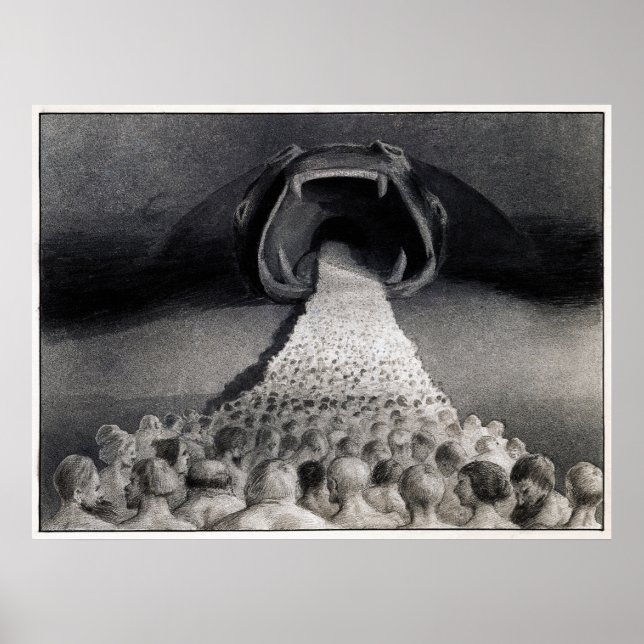 Póster En lo desconocido 1901 (Frente)