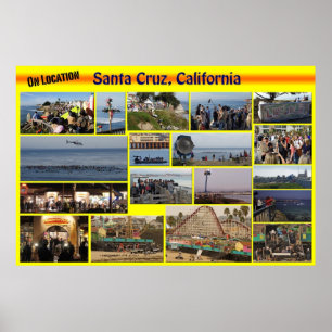 Póster En Location-Santa Cuz, Poster de California