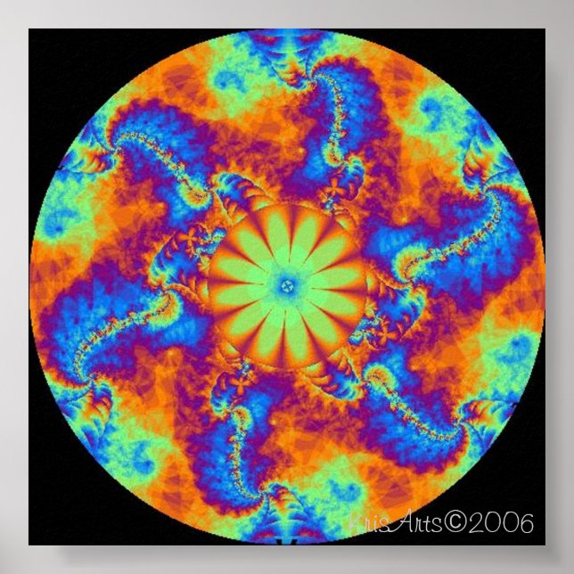 Póster en los años sesenta (Frente)