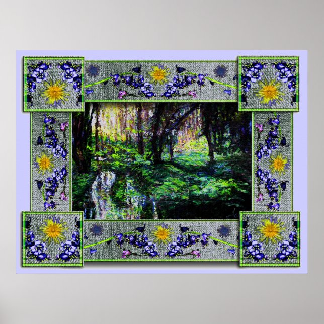 Póster En los bosques (Frente)