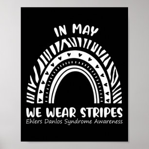 Póster En Mayo Usamos Rayas Ehlers Danlos De Sensibilizac