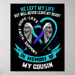 Póster En Memoria De La Solidaridad De Mi Primo, Concienc