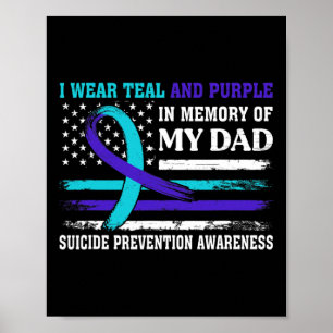 Póster En Memoria De Papá La Prevención Del Suicidio
