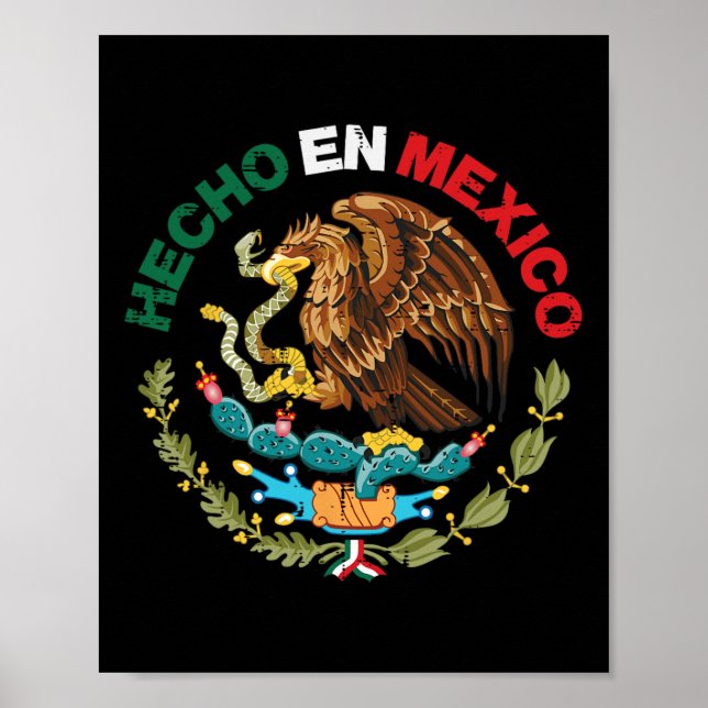 Póster En México águila Día de la Independencia Mexicana  (Frente)