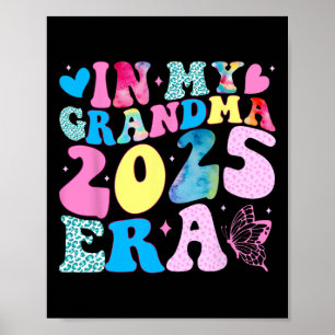 Póster En mi abuela de la era 2025, nueva y divertida abu