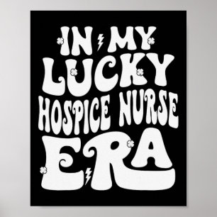 Póster En mi afortunada época de enfermeras de hospicio,
