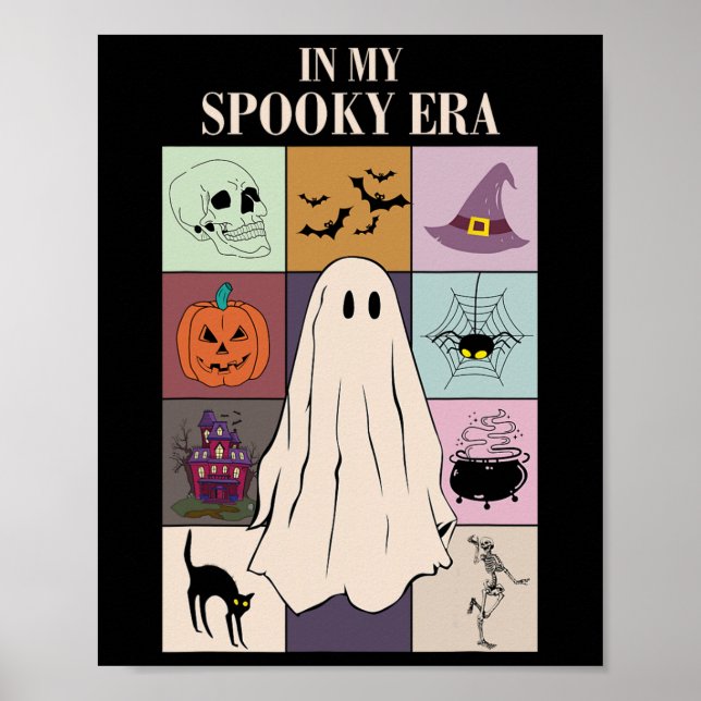Póster En mi época de fantasía, moda de Halloween (Frente)