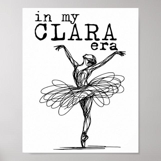 Póster En mi era Clara (Frente)