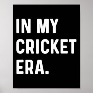 Póster En Mi Era de Cricket - Deporte de Pitch Wicket