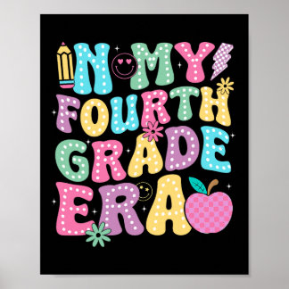 Póster En Mi Era de Cuarto Grado Profesor de Cuarto Grado