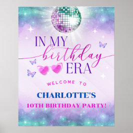 Póster En mi era de cumpleaños - Chica de cumpleaños adol