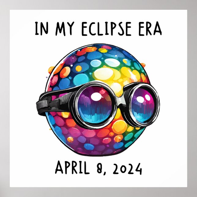 Póster En Mi Era De Eclipse Solar 2024 (Frente)