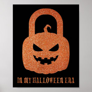 Póster En mi era de Halloween, un show de calabaza-chica 