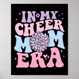 Póster En Mi Era de Mamá de Porristas Groovy Porristas Fú