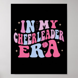 Póster En Mi Era De Porrista Cheerleading Groovy Fútbol A