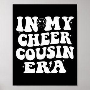 Póster En Mi Era de Prima de Cheer Cheerleading Mujeres C