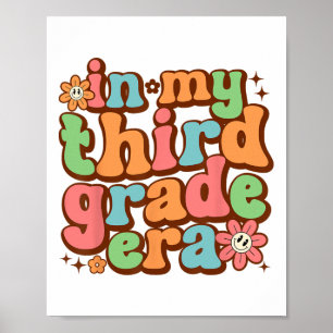 Póster En Mi Era De Tercer Grado Chica De 3er Grado De Vu