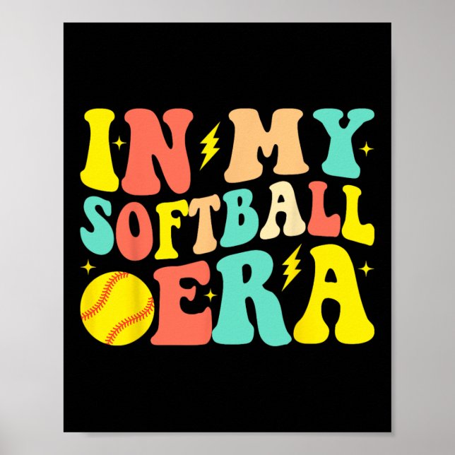 Póster En Mi Era Softll Groovy Chicas Softll  (Frente)