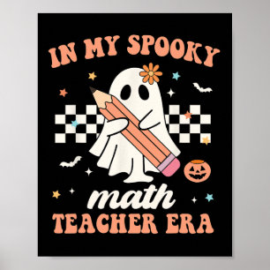 Póster En mi espantosa era de Maestros Groovy Retro Hallo