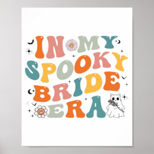 Póster En mi espeluznante era de novia Groovy Boda de Hal