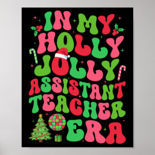 Póster En mi feliz navidad, la Navidad de la era del maes