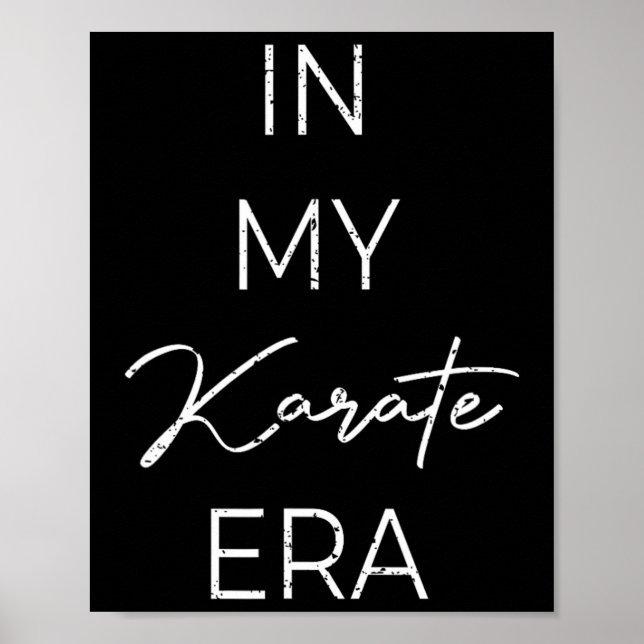 Póster En mi Karate Era 1 (Frente)