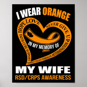 Póster En Mi Memoria De Mi Esposa Rsdcrps Conciencia