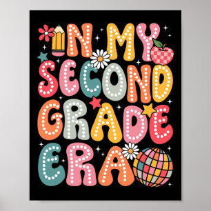 Póster En mi segundo grado, profesor de segundo grado